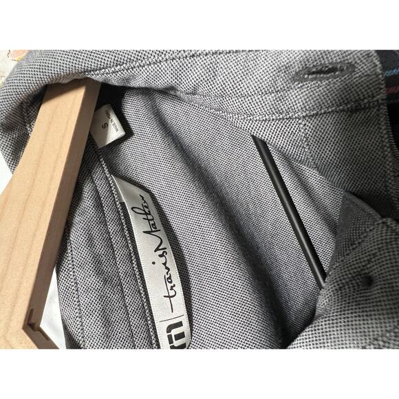 Travis Mathew Striped Detail Golf Polo Small - Picture 3 of 4